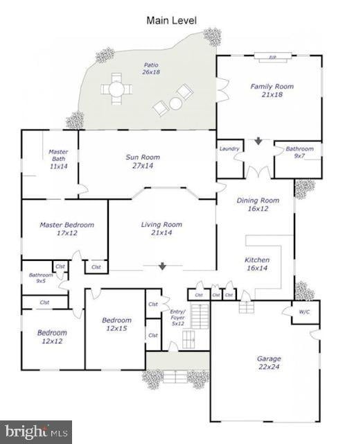 5509 Waterview Dr, Cambridge, MD 21613 - home floor plan