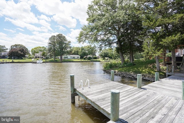 5509 Waterview Dr, Cambridge, MD 21613 - dock area with a water view