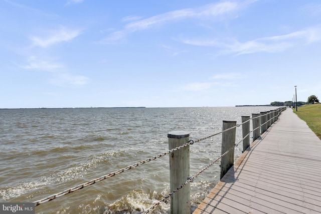 1328 Cox Cv, Stoney Beach, MD 21226 - dock area with a water view