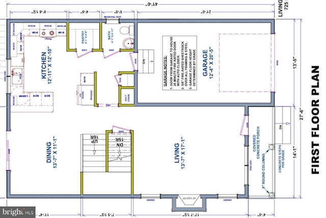 5111 Overdale Ave, Rosedale, MD 21237 - floor plan / room layout