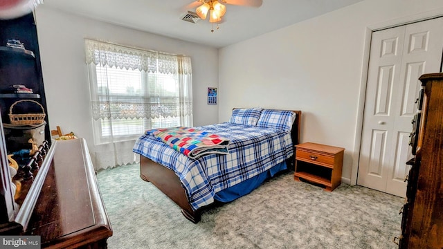 12 Rogers Cir, Newark, DE 19702 - bedroom with carpet flooring and ceiling fan