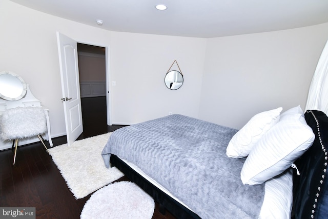 42344 Abney Wood Dr, Chantilly, VA 20152 - bedroom featuring recessed lighting and wood finished floors