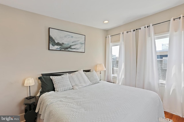 1201 Cooksie St, Baltimore, MD 21230 - bedroom with recessed lighting and wood finished floors