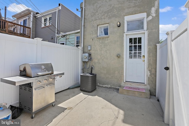 1201 Cooksie St, Baltimore, MD 21230 - view of patio featuring area for grilling