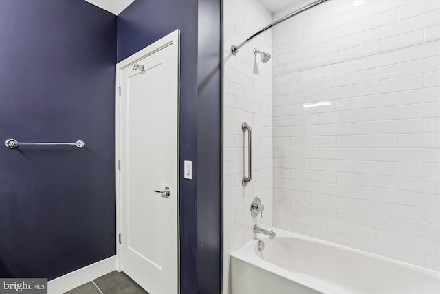 510 Diamondback Dr Unit 469, Gaithersburg, MD 20878 - full bath featuring bathtub / shower combination, baseboards, and tile patterned flooring
