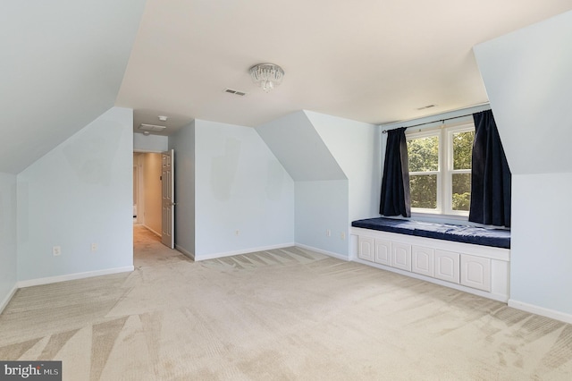 11 Basalt Dr, Fredericksburg, VA 22406 - additional living space featuring light colored carpet and lofted ceiling