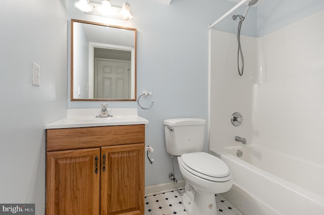 11 Basalt Dr, Fredericksburg, VA 22406 - bathroom with vanity and shower / tub combination