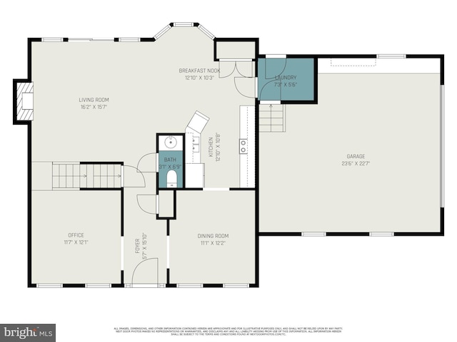 11 Basalt Dr, Fredericksburg, VA 22406 - view of home floor plan