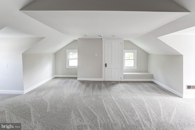267 S 12th St, Lebanon, PA 17042 - additional living space featuring carpet, baseboards, and lofted ceiling