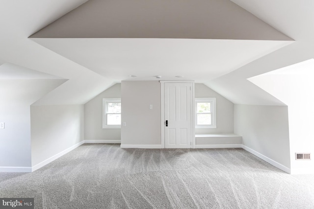 267 S 12th St, Lebanon, PA 17042 - bonus room featuring lofted ceiling, carpet flooring, baseboards, and healthy amount of natural light