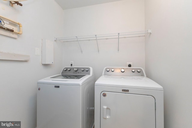 1859 Cedar Cove Way Unit 201, Woodbridge, VA 22191 - washroom featuring independent washer and dryer