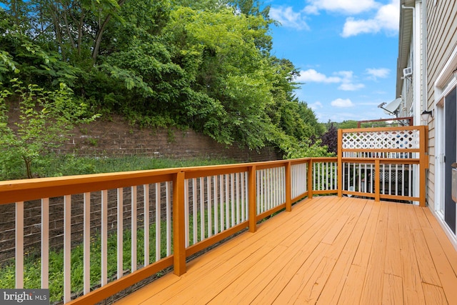 1859 Cedar Cove Way Unit 201, Woodbridge, VA 22191 - view of wooden deck