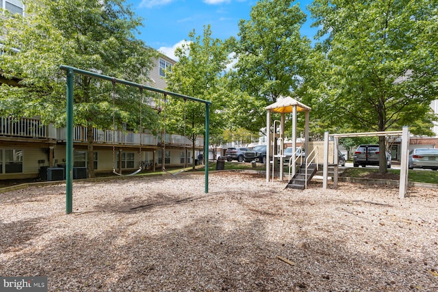 1859 Cedar Cove Way Unit 201, Woodbridge, VA 22191 - community play area featuring central air condition unit