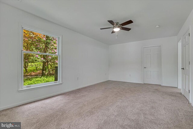 711 E Center St, Nesquehoning, PA 18240 - unfurnished bedroom with carpet floors, multiple windows, and baseboards