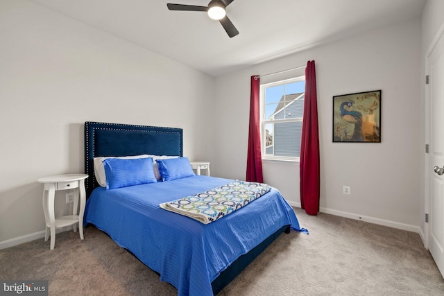 226 Triberg Dr, Charles Town, WV 25414 - carpeted bedroom with baseboards and a ceiling fan