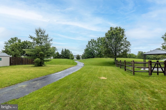 2127 Gable Ln, Quakertown, PA 18951 - view of yard with a gazebo