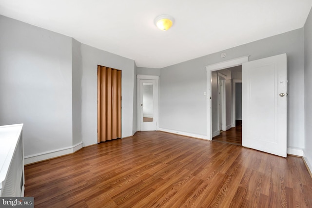 7252 Brent Rd, Upper Darby, PA 19082 - unfurnished bedroom featuring light wood-style flooring and baseboards