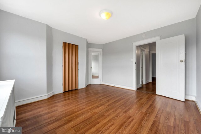 7252 Brent Rd, Upper Darby, PA 19082 - unfurnished bedroom with light wood-style floors and baseboards