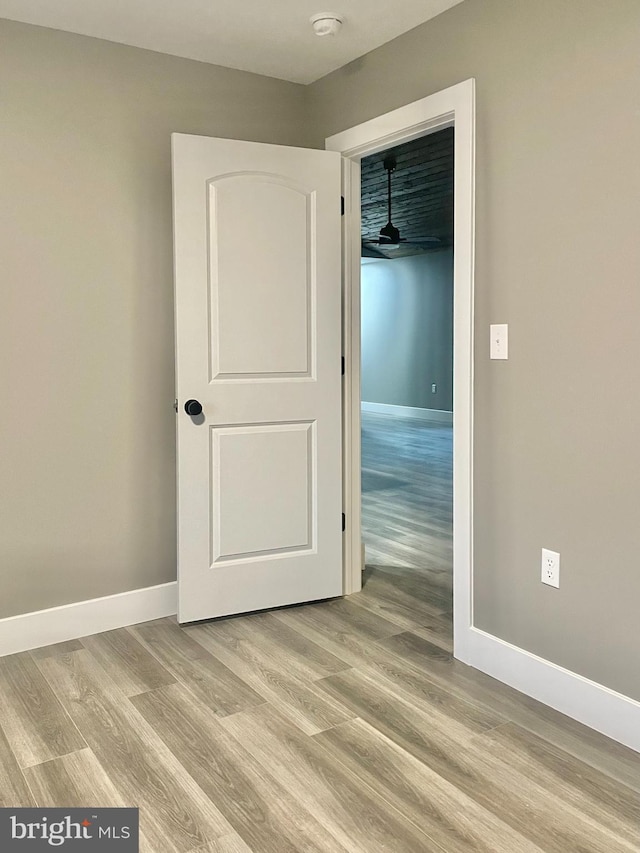 211 Workman Dr, Keyser, WV 26726 - spare room with light wood-style floors, baseboards, and a smoke detector