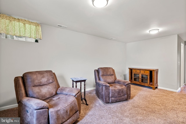 3195 Atlee Ridge Rd, New Windsor, MD 21776 - living area with carpet flooring and baseboards