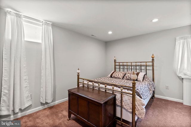 3195 Atlee Ridge Rd, New Windsor, MD 21776 - carpeted bedroom with recessed lighting and baseboards