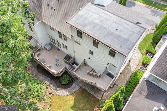 850 Still Creek Ln, Gaithersburg, MD 20878 - view from above of property