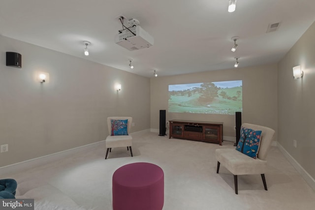 850 Still Creek Ln, Gaithersburg, MD 20878 - carpeted home theater with baseboards