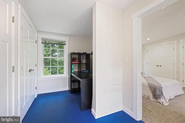850 Still Creek Ln, Gaithersburg, MD 20878 - hall featuring carpet flooring and baseboards