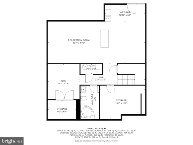 850 Still Creek Ln, Gaithersburg, MD 20878 - property floor plan