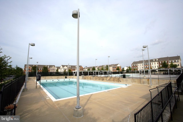 850 Still Creek Ln, Gaithersburg, MD 20878 - community pool featuring a residential view