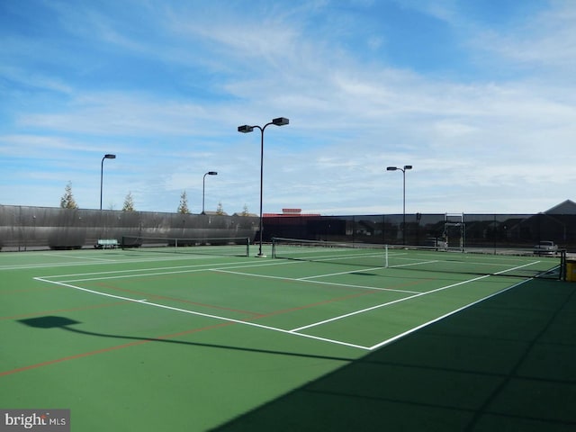 20172 Trap Pond Ct, Millville, DE 19967 - view of tennis court featuring community basketball court