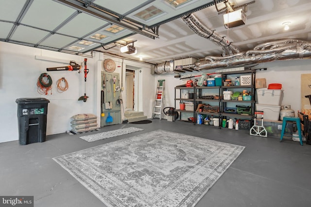2 Broad St, Stockton, NJ 08559 - garage with a garage door opener