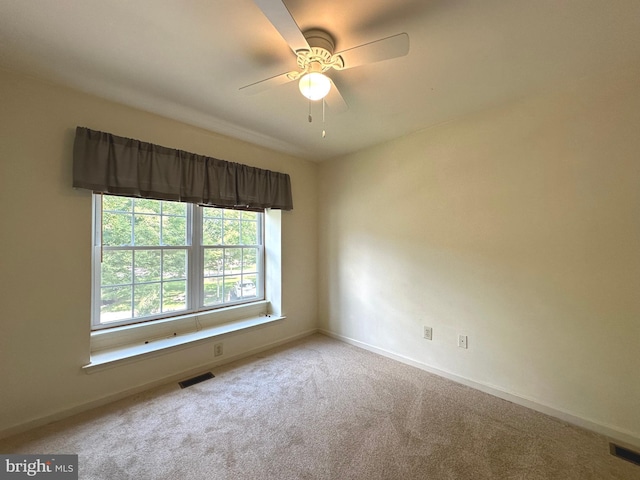 448 Country Club Dr, Lansdale, PA 19446 - empty room with carpet flooring, baseboards, and ceiling fan