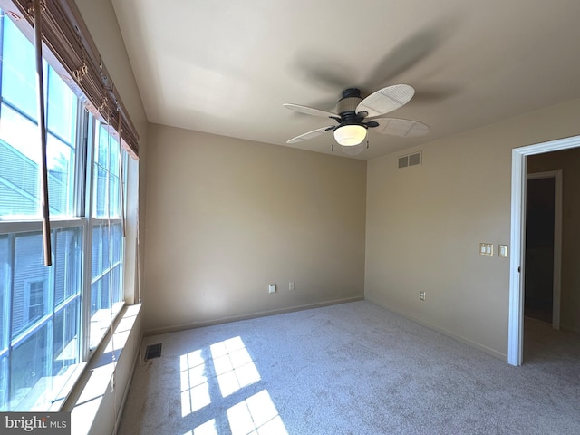 448 Country Club Dr, Lansdale, PA 19446 - unfurnished room with ceiling fan, carpet floors, and baseboards