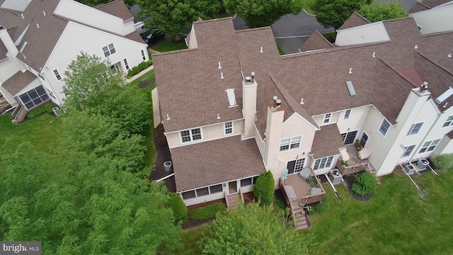 448 Country Club Dr, Lansdale, PA 19446 - aerial view of property and surrounding area