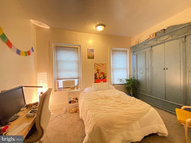 1527 Page St, Philadelphia, PA 19121 - carpeted bedroom with cooling unit