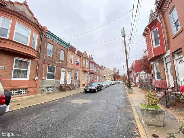 1527 Page St, Philadelphia, PA 19121 - view of road with a residential view, street lighting, curbs, and sidewalks