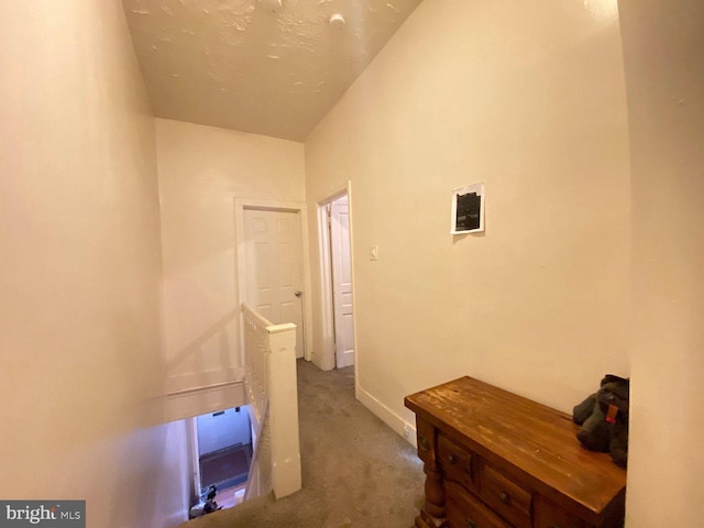 1527 Page St, Philadelphia, PA 19121 - hallway with carpet flooring
