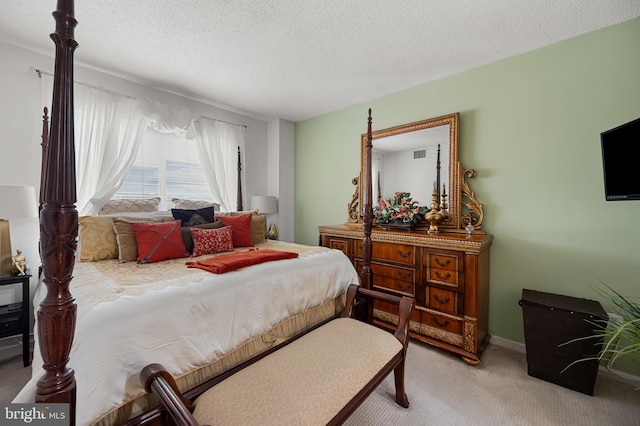 3100 N Leisure World Blvd Unit 716, Silver Spring, MD 20906 - carpeted bedroom with a textured ceiling