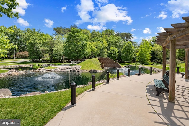 3100 N Leisure World Blvd Unit 716, Silver Spring, MD 20906 - view of property's community with view of wooded area