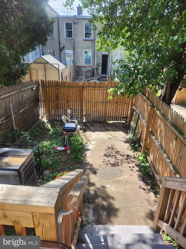 1337 Ward St, Baltimore, MD 21230 - view of patio with central air condition unit