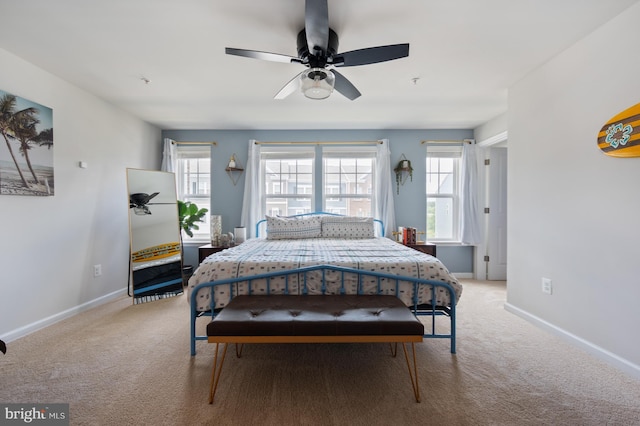 9629 Glassy Creek Way, Upper Marlboro, MD 20772 - bedroom with light carpet, multiple windows, and baseboards