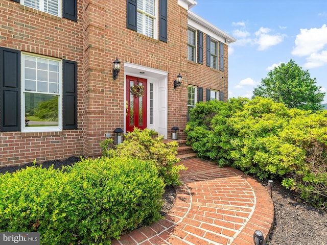 7100 Ewing Ct, Middletown, MD 21769 - entrance to property with brick siding