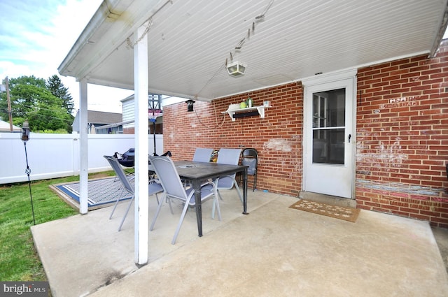 812 Jenkintown Rd, Elkins Park, PA 19027 - view of patio / terrace featuring outdoor dining space