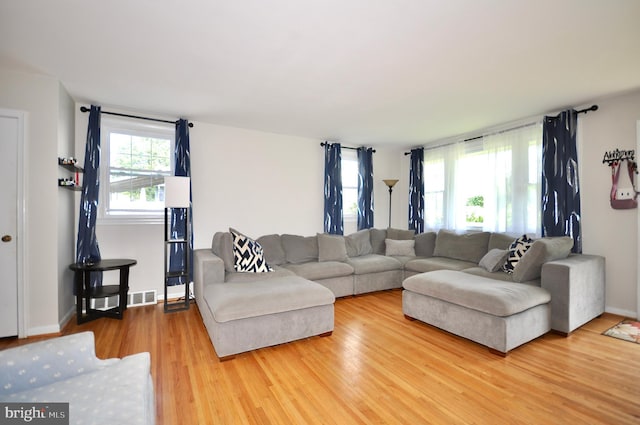 812 Jenkintown Rd, Elkins Park, PA 19027 - living room featuring wood finished floors and baseboards