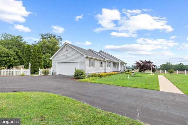 36032 Double Bridges Rd, Frankford, DE 19945 - view of front of house with driveway and an attached garage