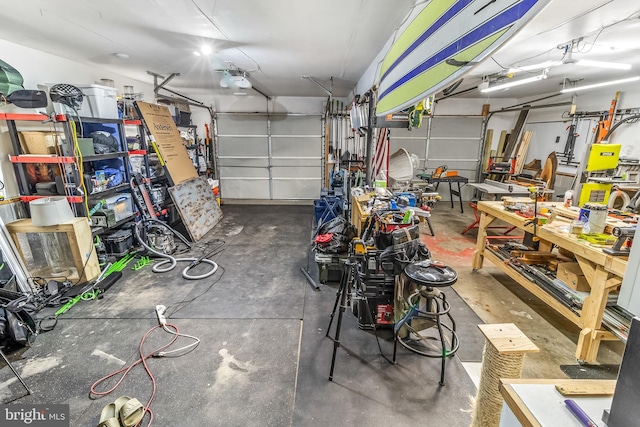 362 Sudley Ln, Martinsburg, WV 25403 - garage featuring a workshop area