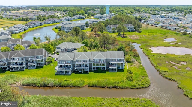 38178 Dockside Dr Unit 1266, Selbyville, DE 19975 - aerial view of residential area featuring a nearby body of water