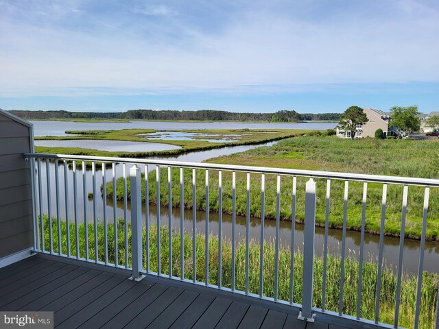 38178 Dockside Dr Unit 1266, Selbyville, DE 19975 - balcony with a water view