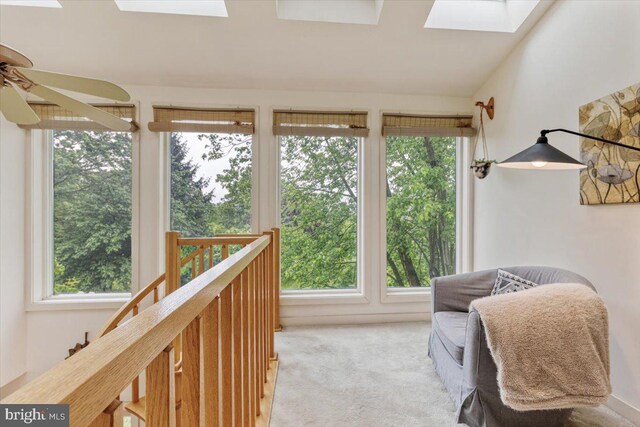 3 White Horse Ln, Spring City, PA 19475 - sunroom featuring a skylight